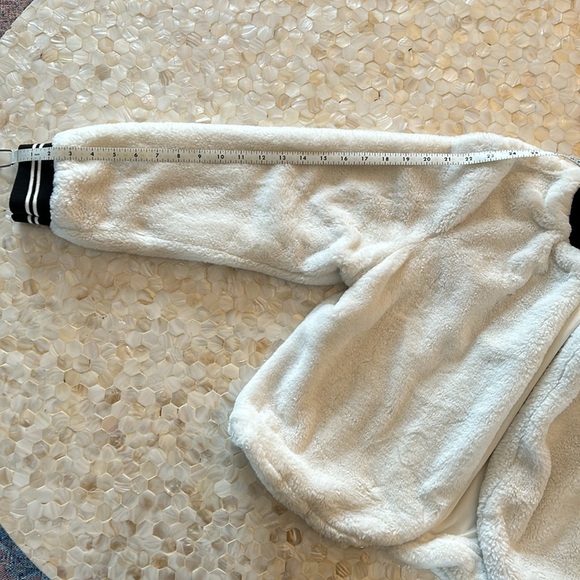 Disney Mickey Mouse Faux Fur Bomber Jacket - Picture 12 of 13